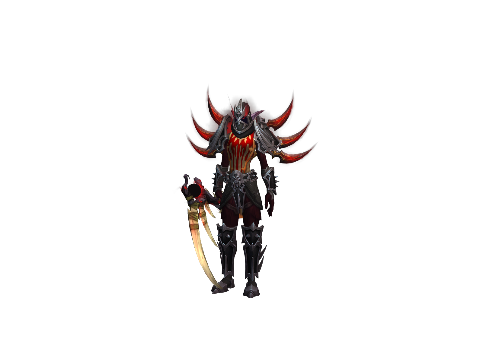 Dawnlass 3D character render