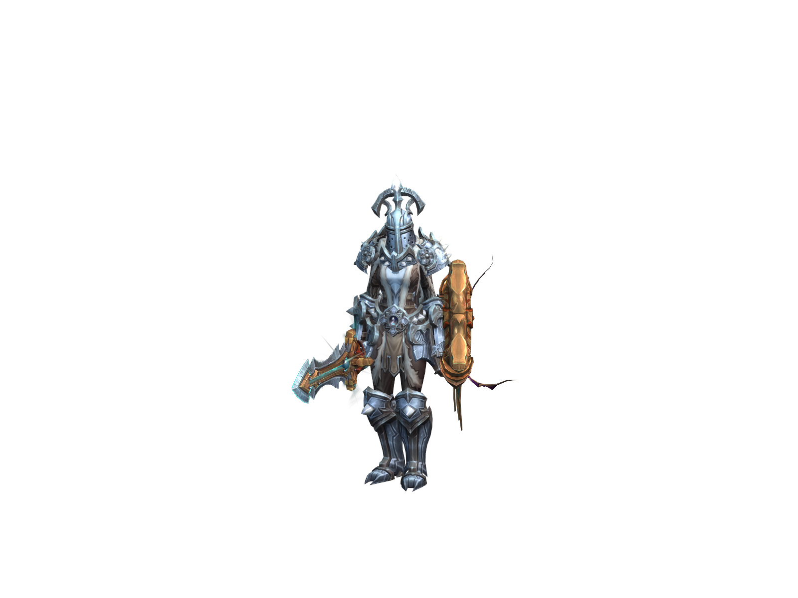 Brüllt 3D character render