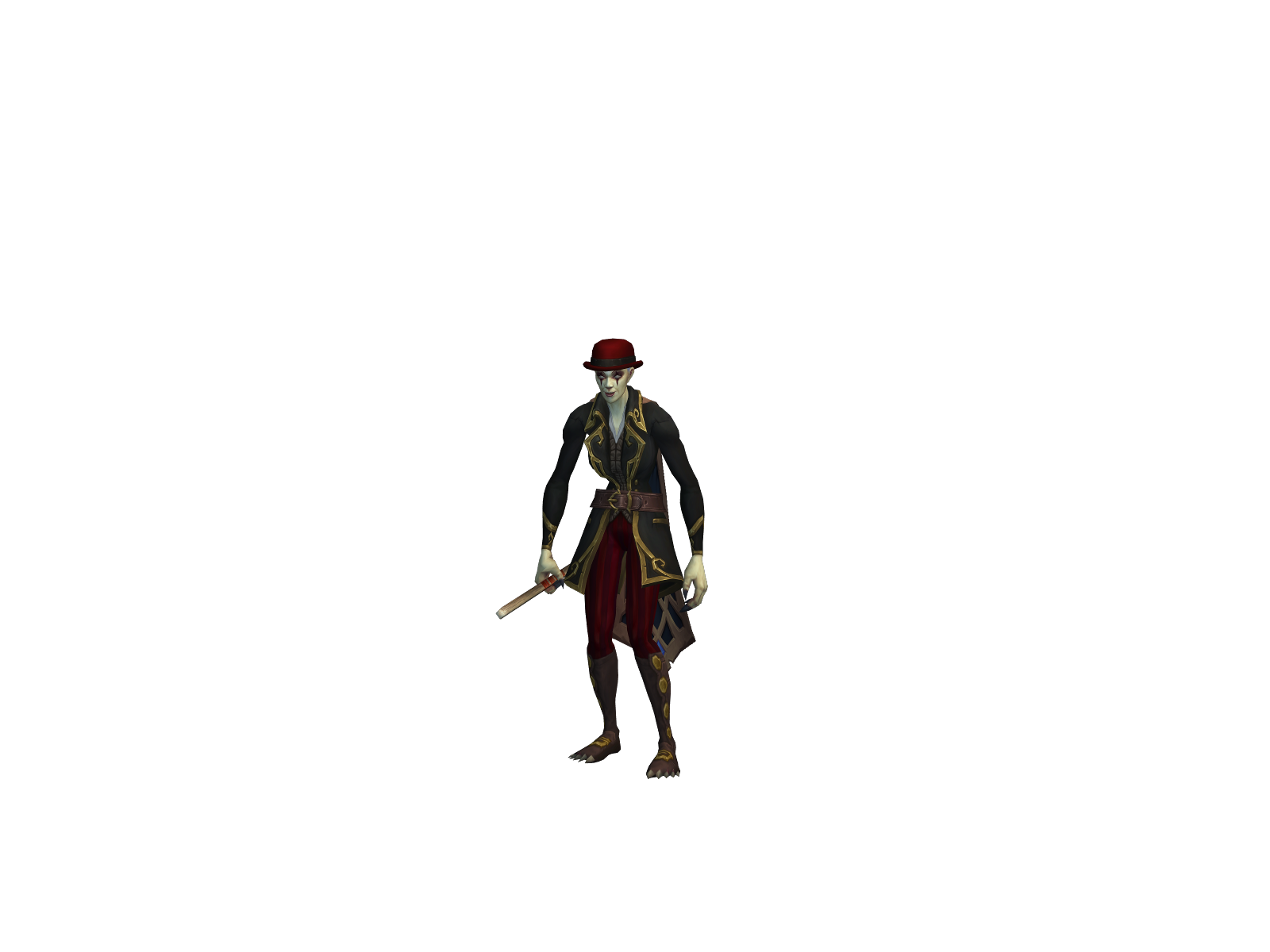 Tepeded character render