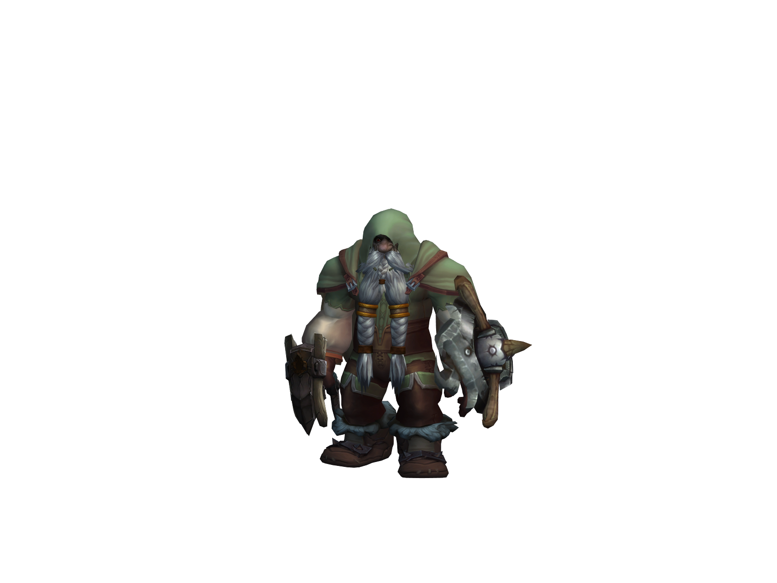 Pieldeburra 3D character render