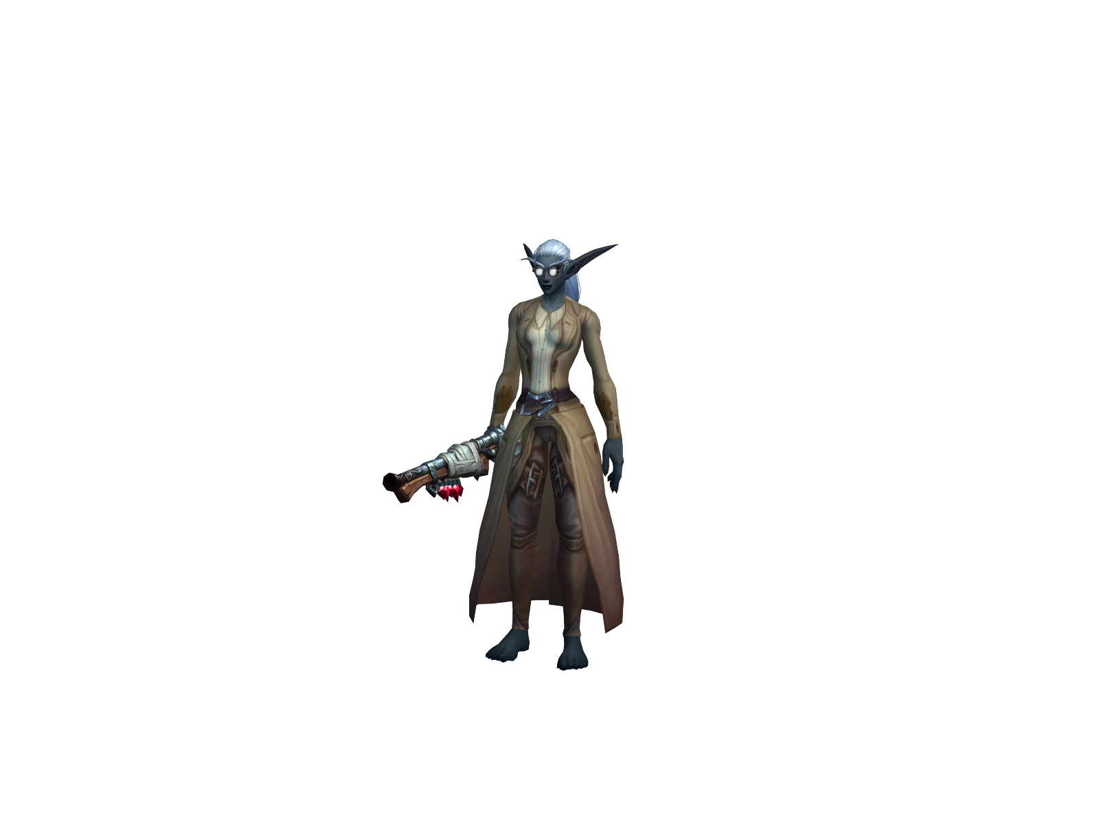 Yhugatha 3D character render