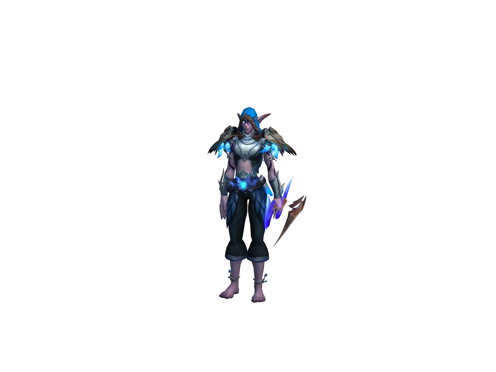 Mariatacone 3D character render