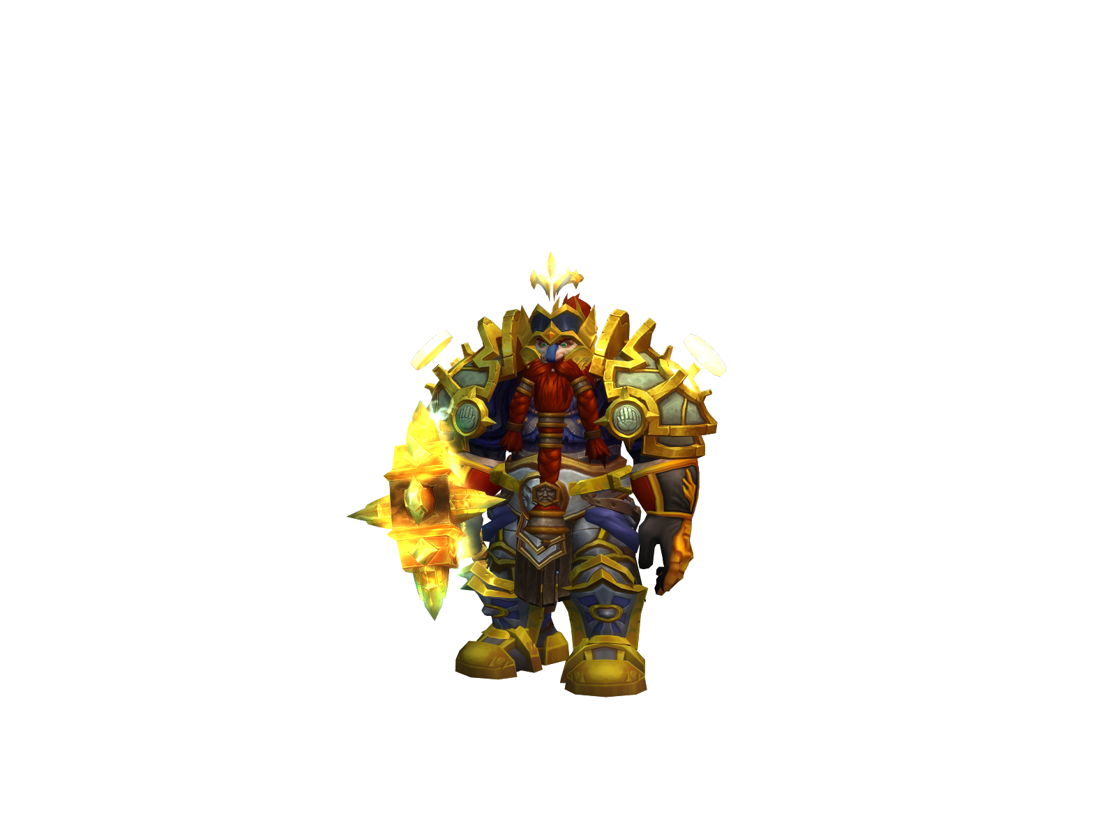 Melindros 3D character render