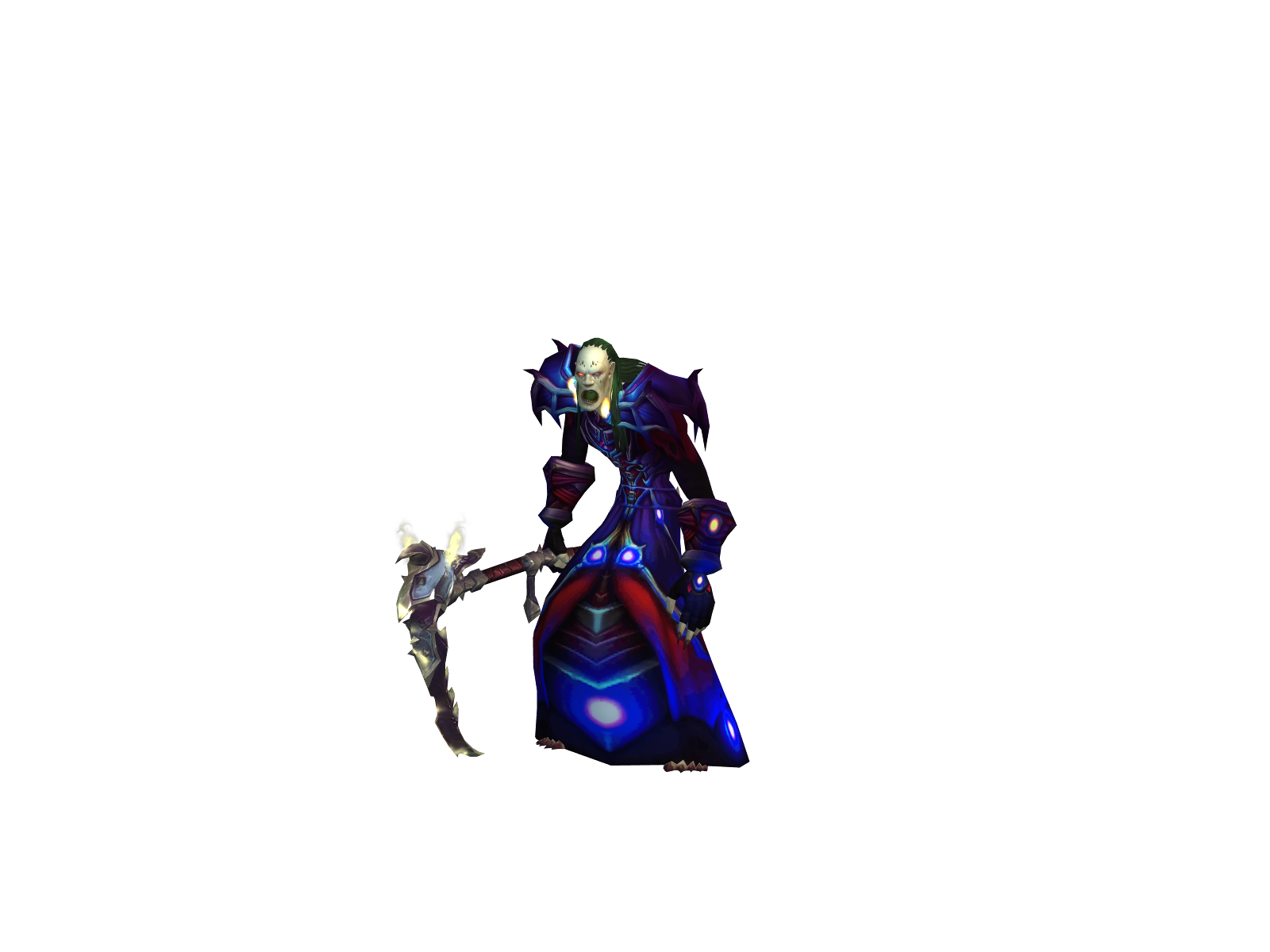 Mefistòfeles 3D character render