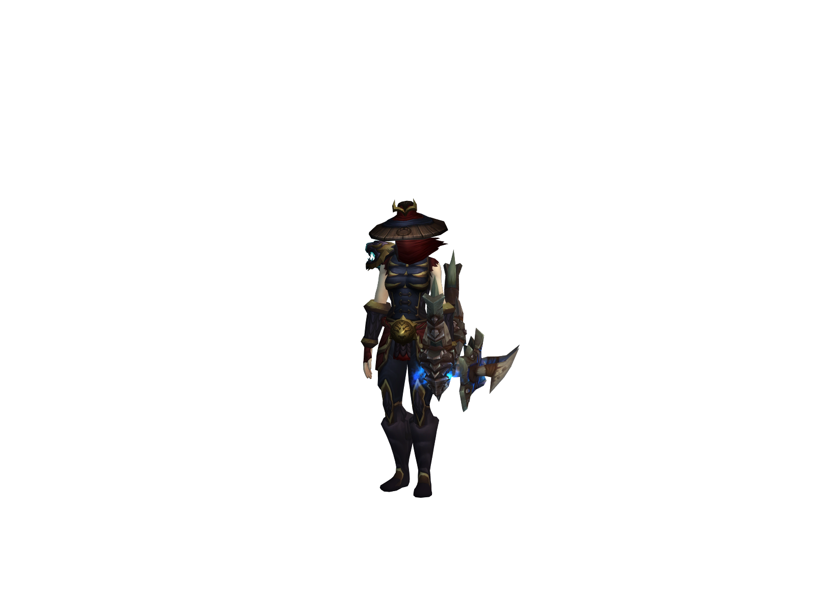 Darkshe 3D character render