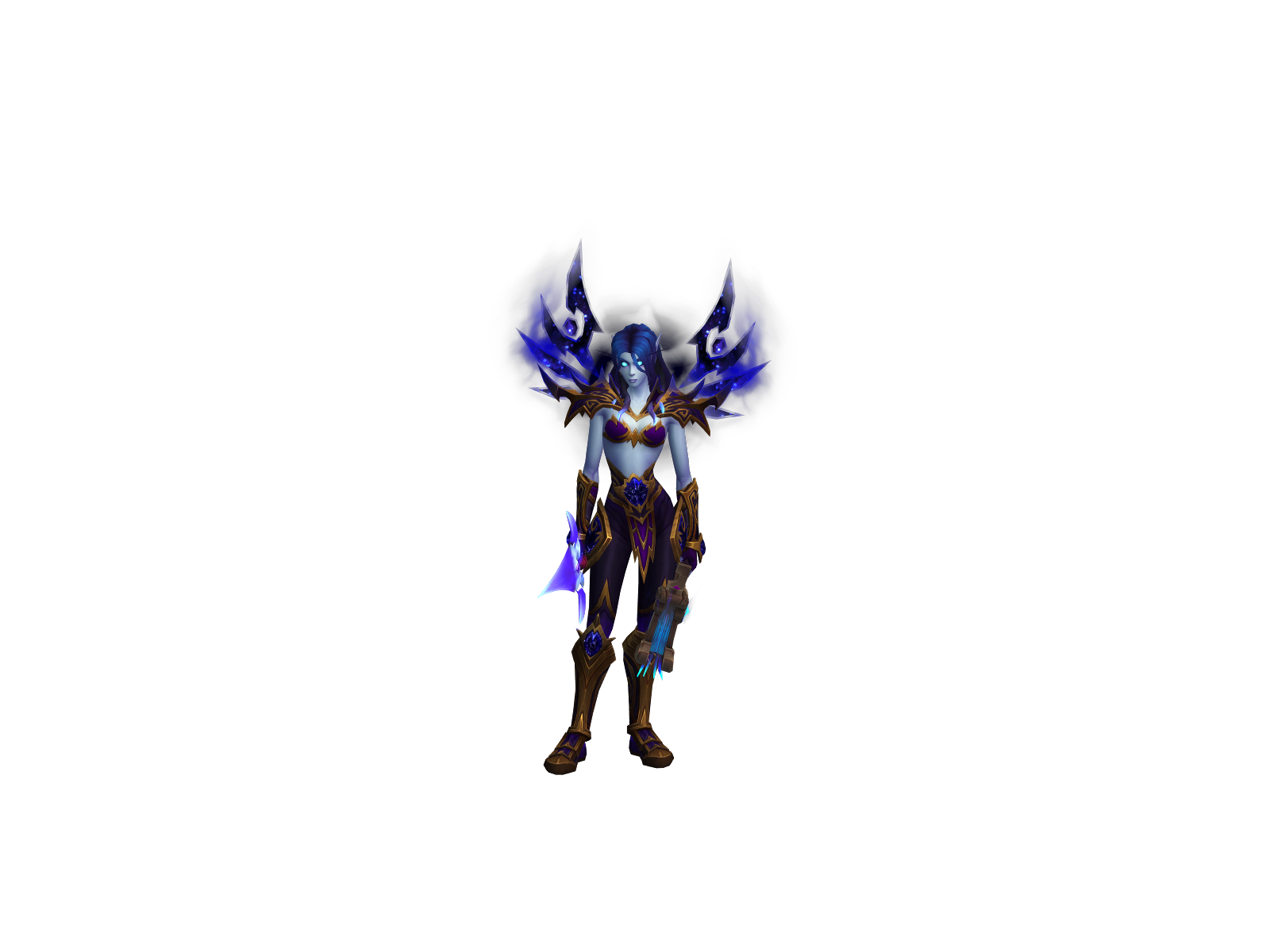 Patatangel 3D character render