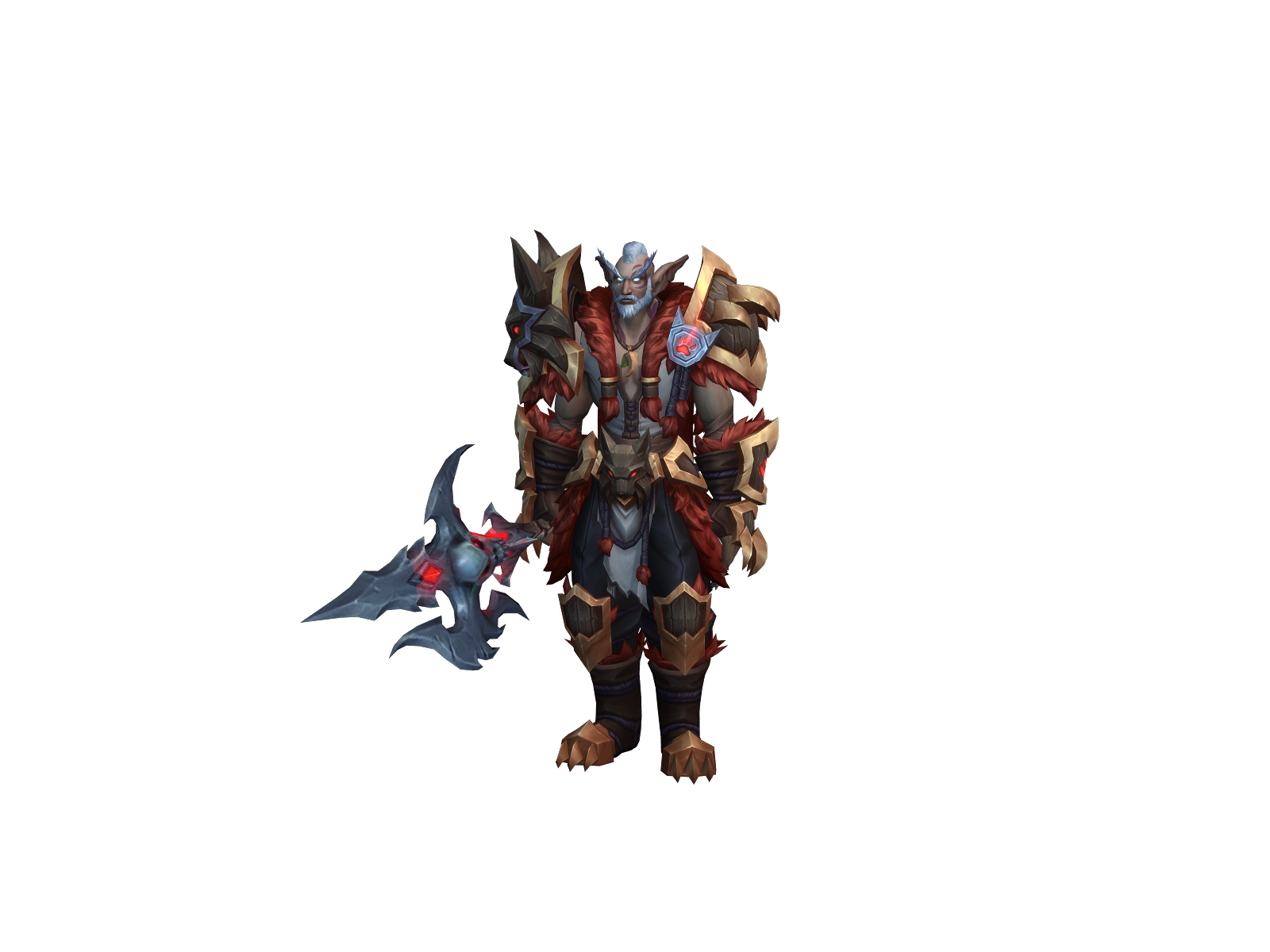 Chusmak 3D character render