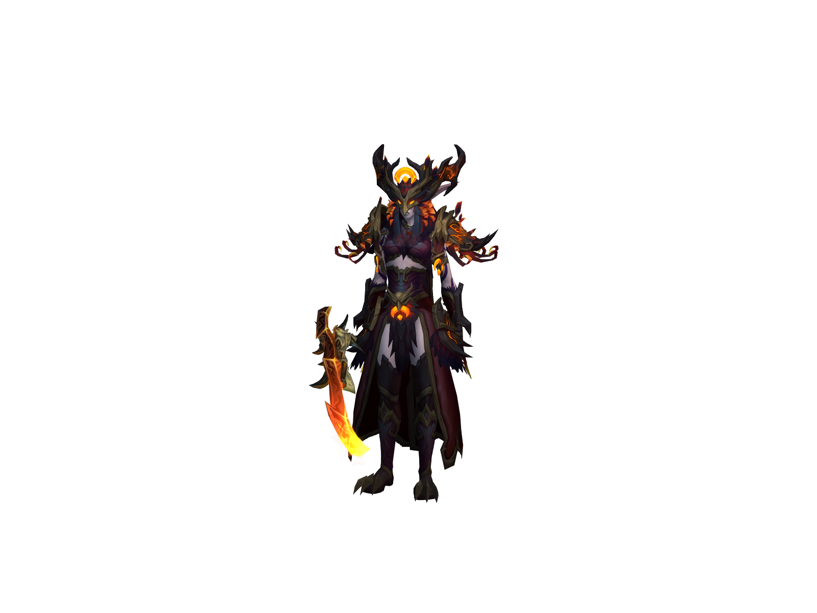 Jaelën 3D character render