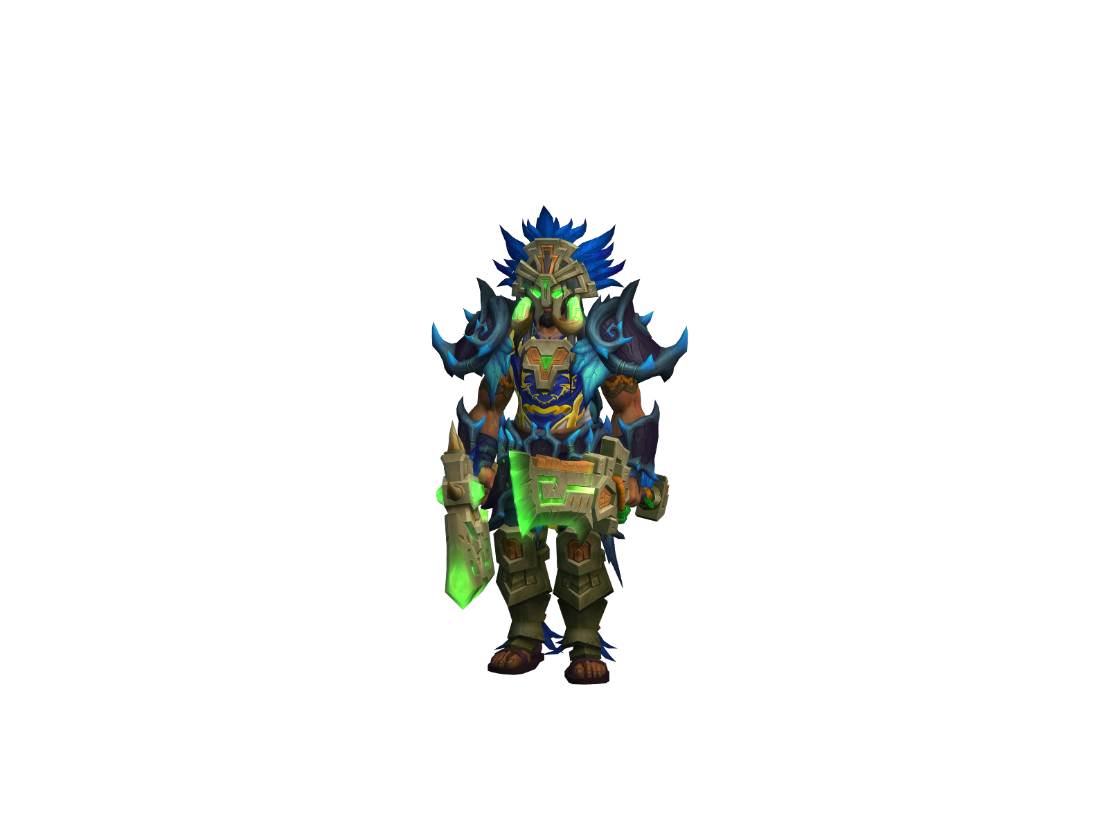 Blakor 3D character render