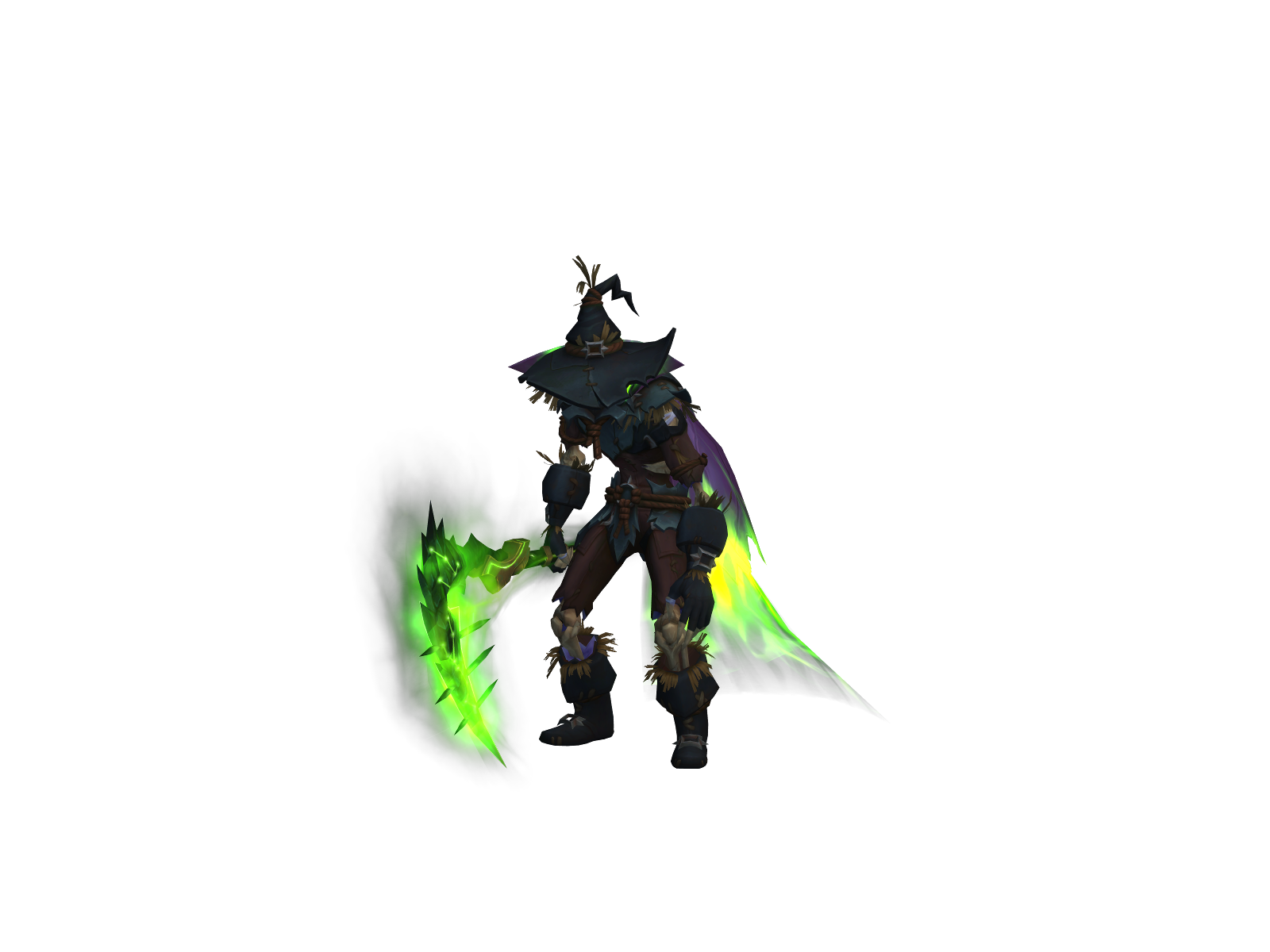Sylaxundead 3D character render