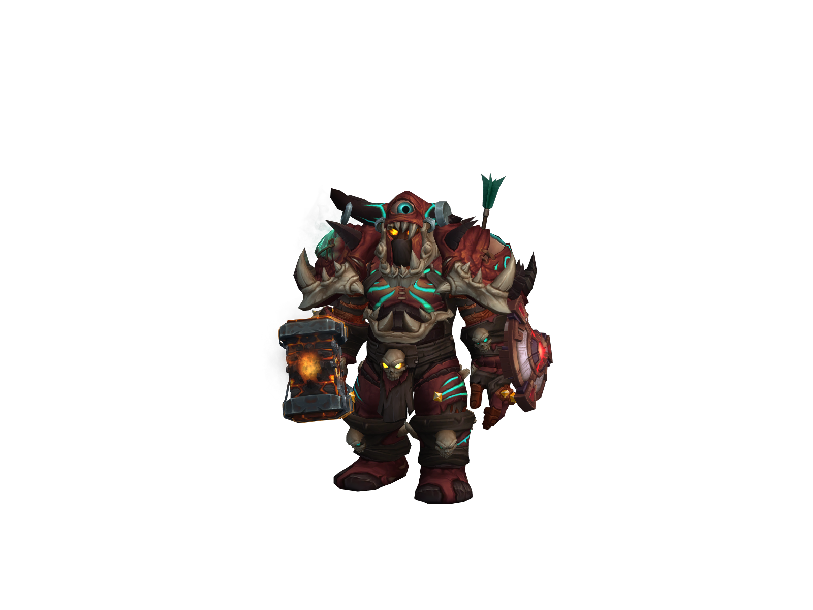 Nekoterrax 3D character render