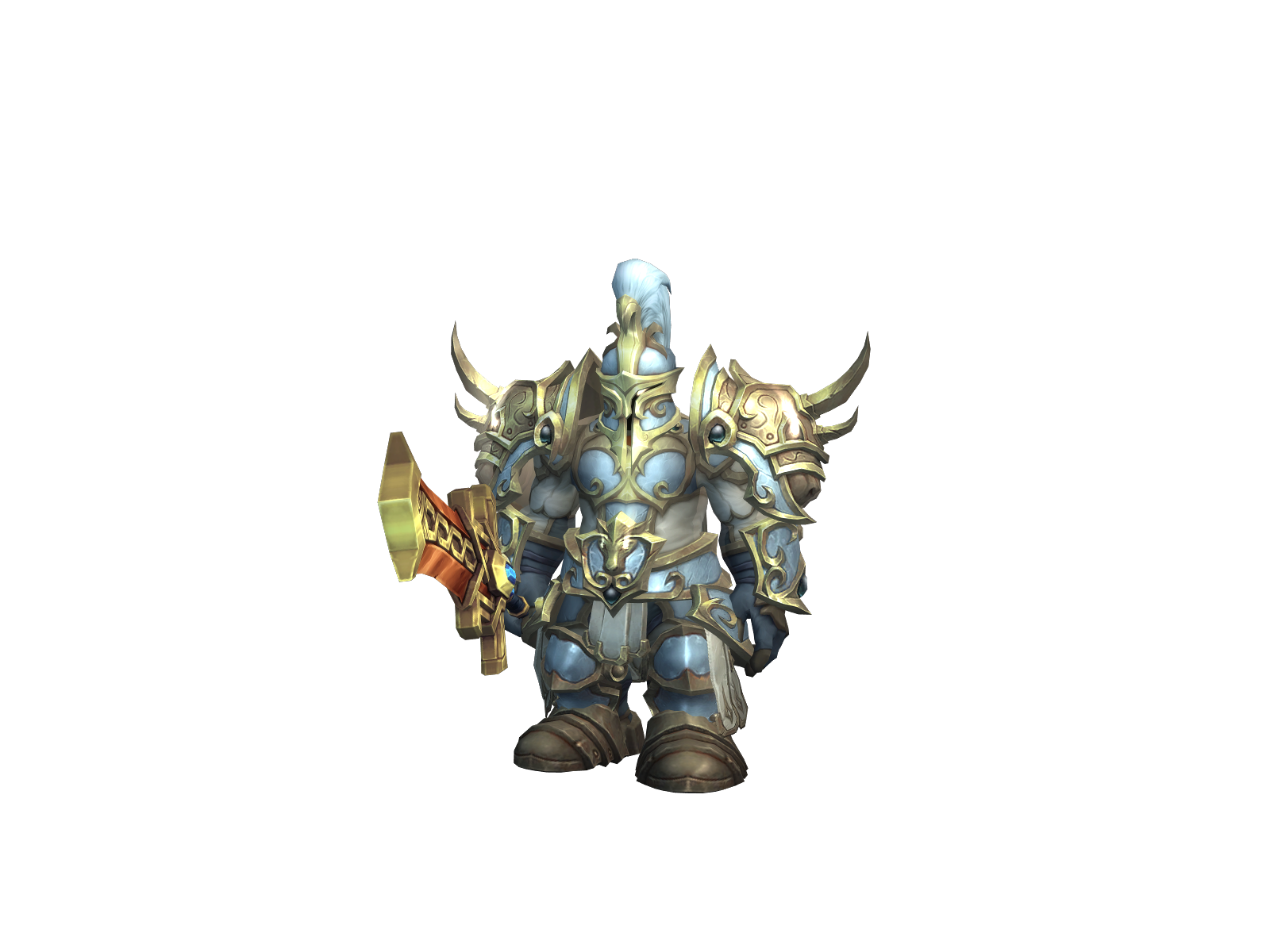 Galahalt 3D character render