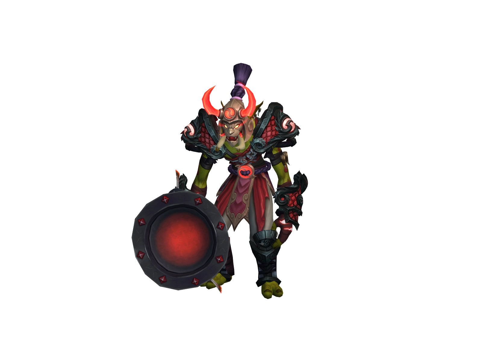 Vudum 3D character render