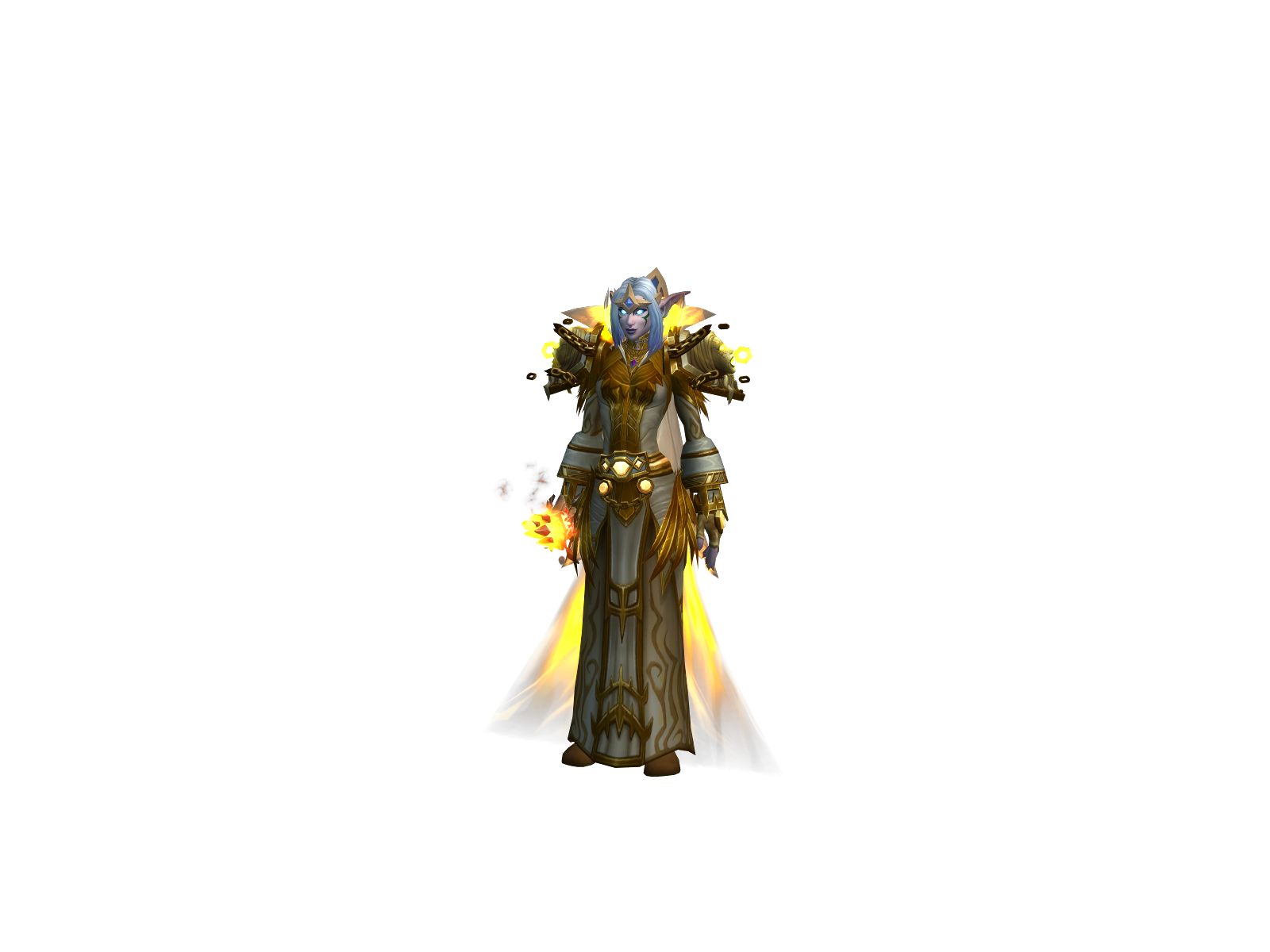 Sylaxelf 3D character render
