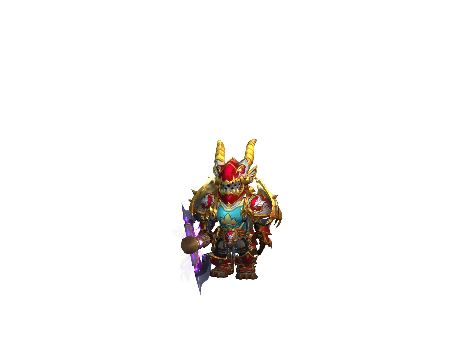 Moole 3D character render
