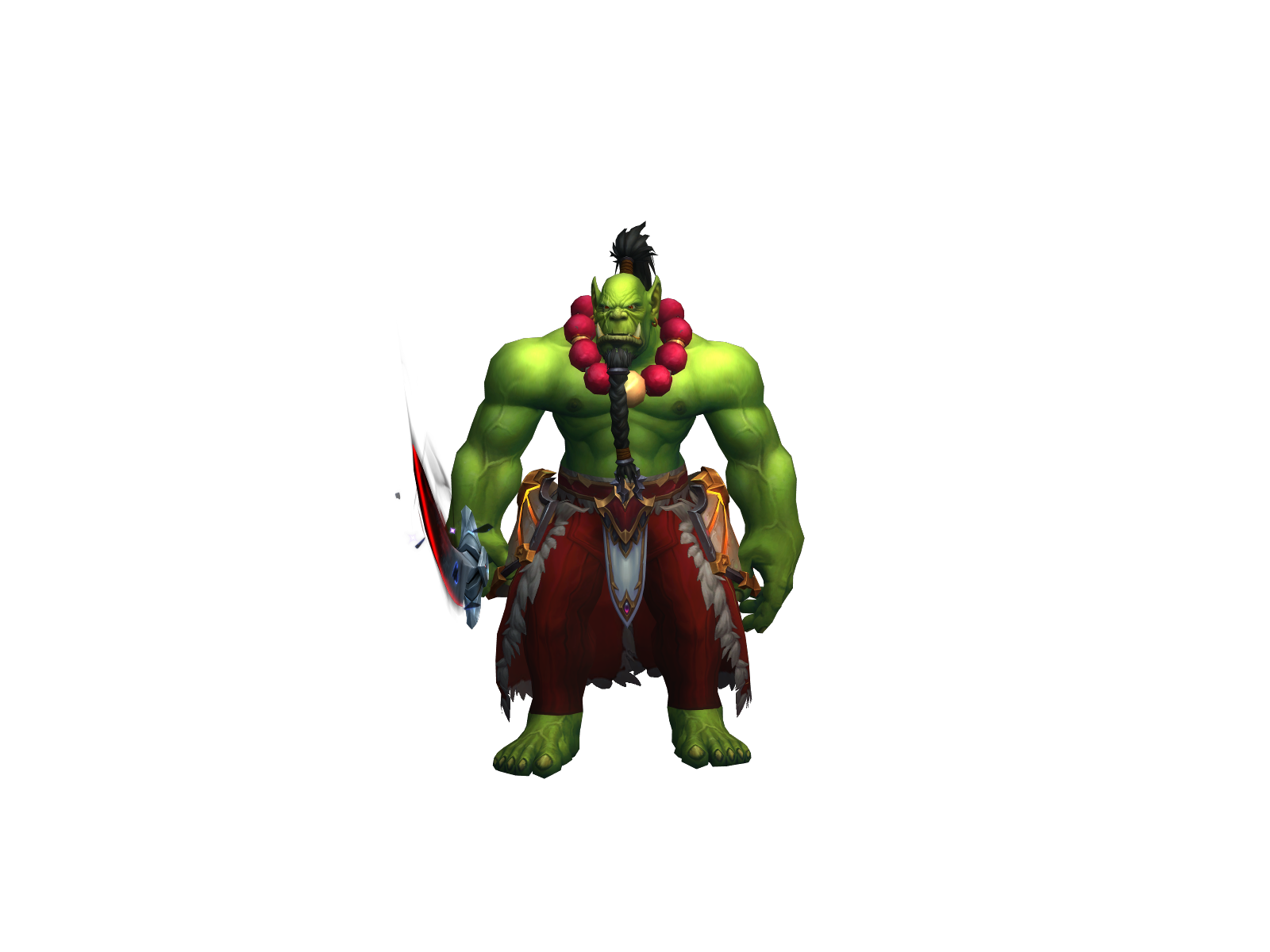 Buta 3D character render
