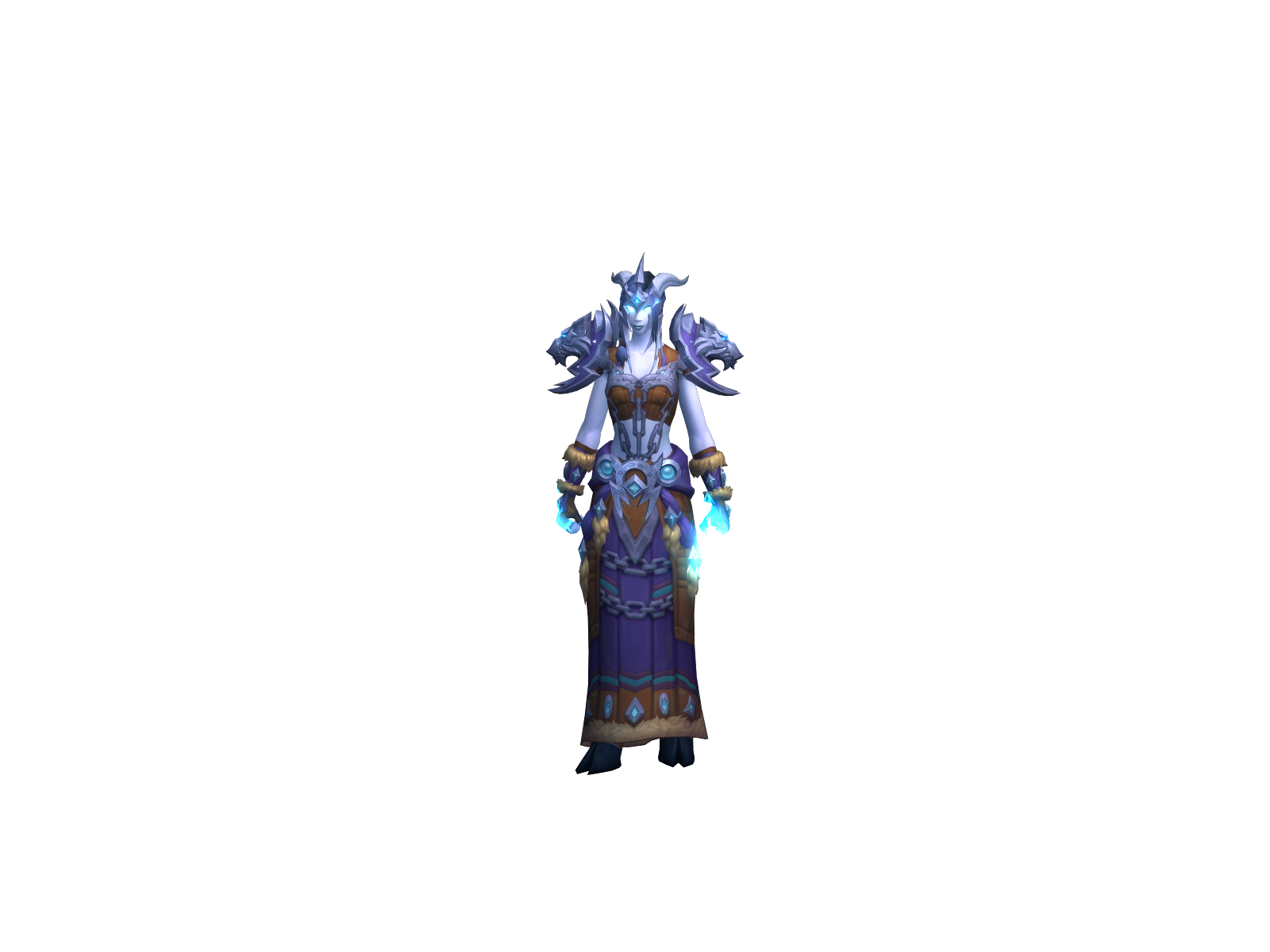 Galaira 3D character render