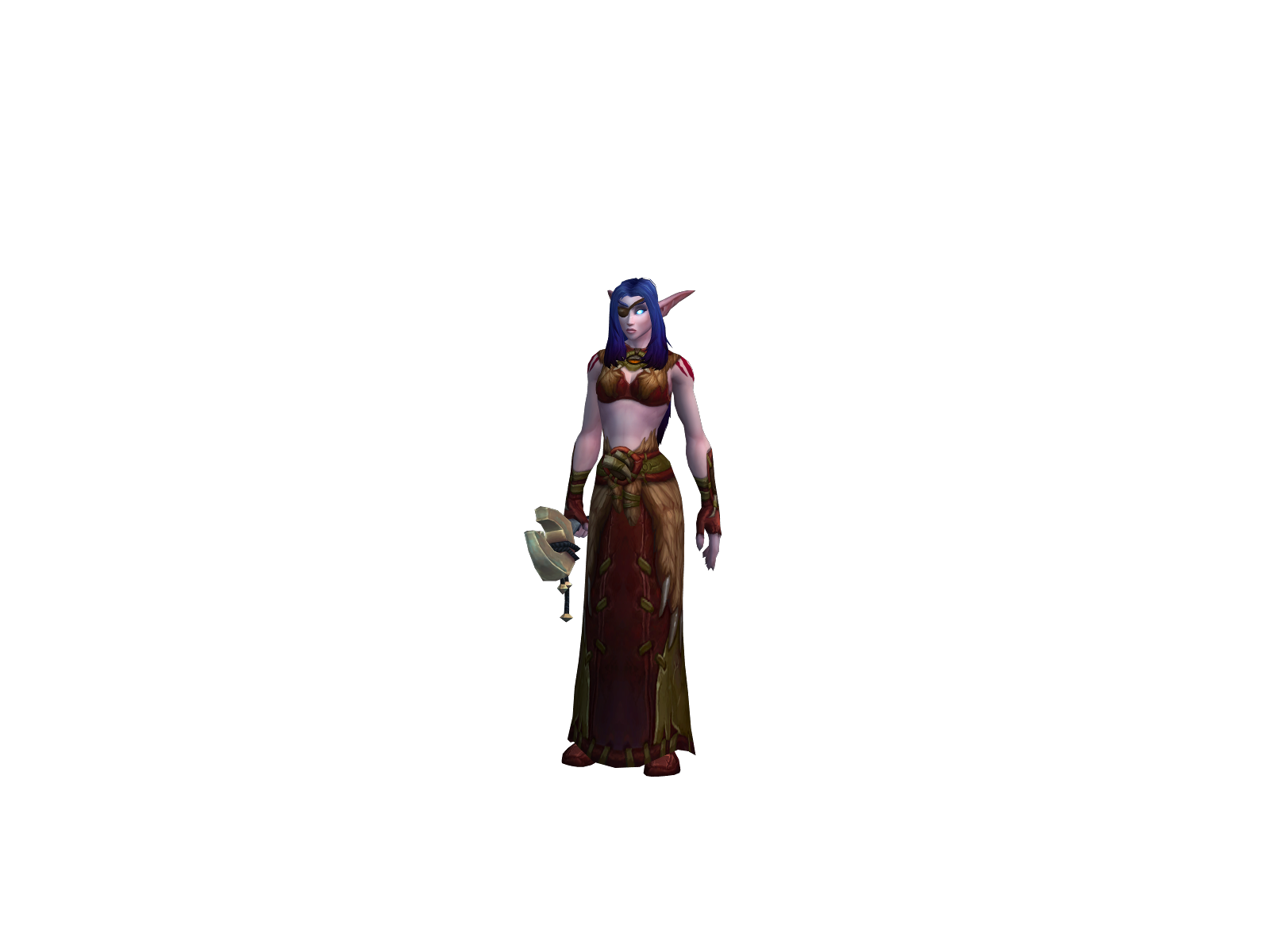 Redxv 3D character render