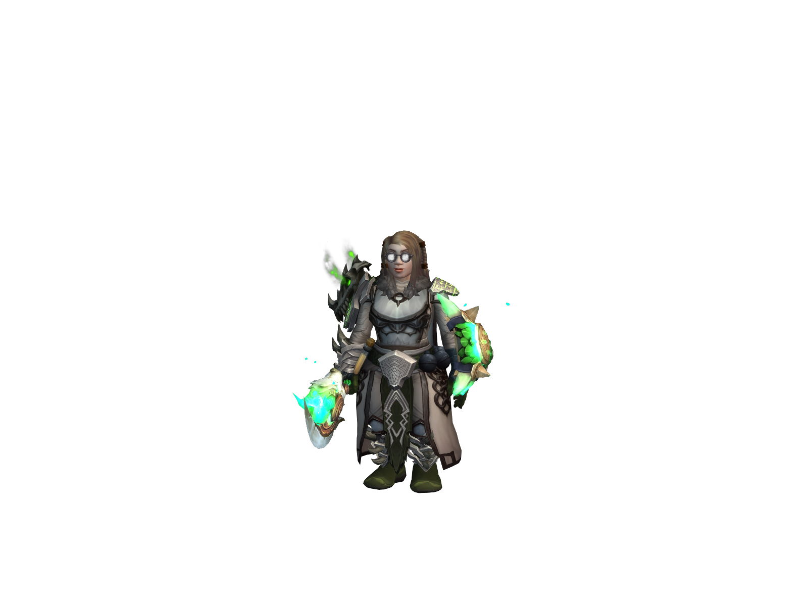 Nyzka 3D character render