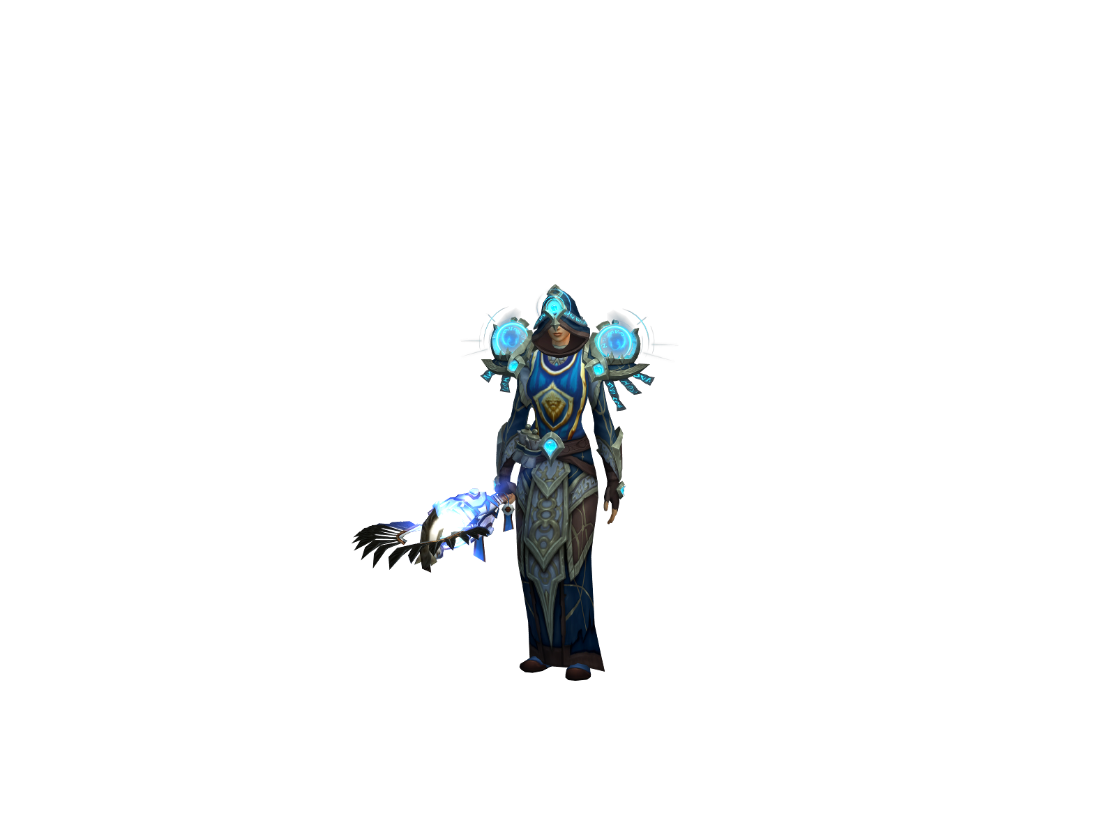 Yäde 3D character render