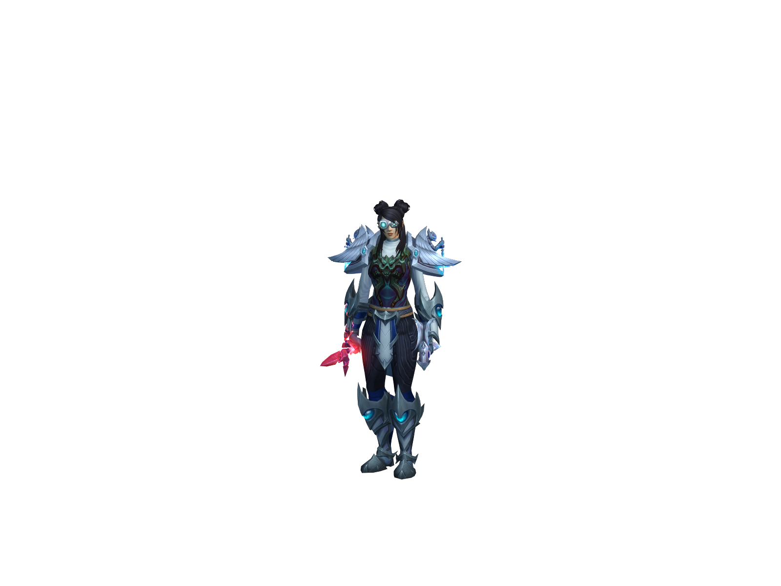 Shadowyx 3D character render