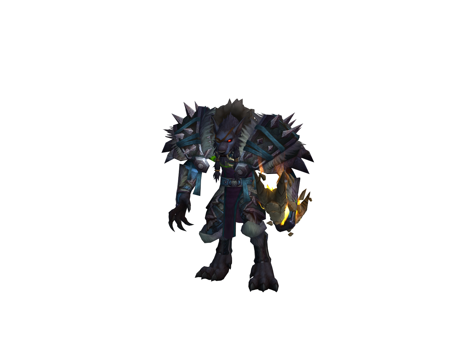 Kràvèn 3D character render