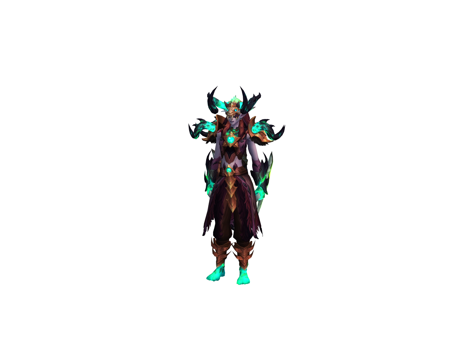 Sylaxdemon 3D character render
