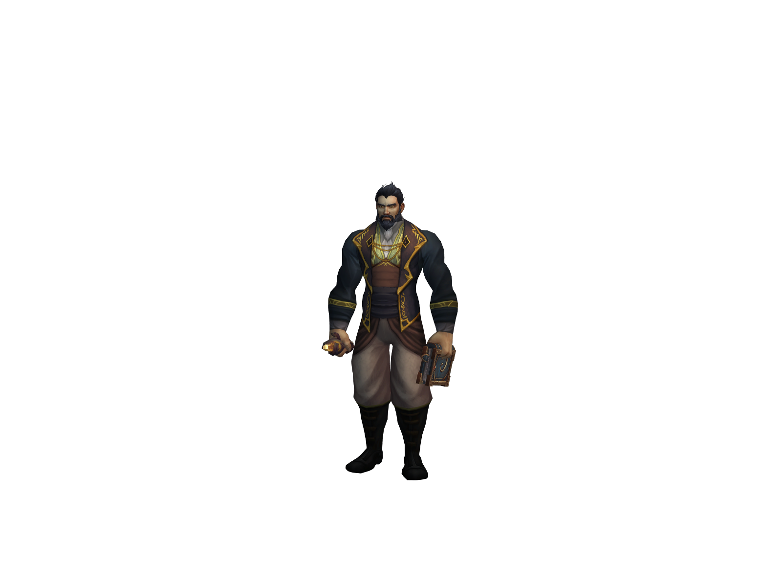 Turosh 3D character render