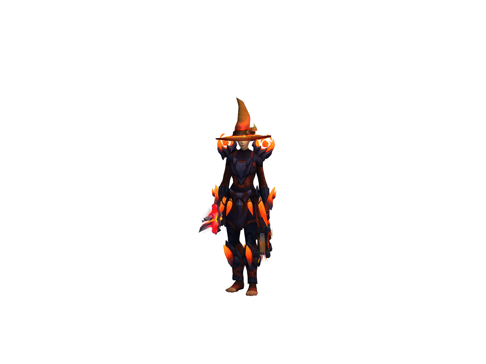 Ràw 3D character render