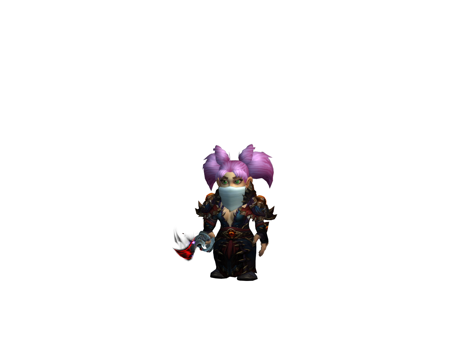 Wayfarer 3D character render