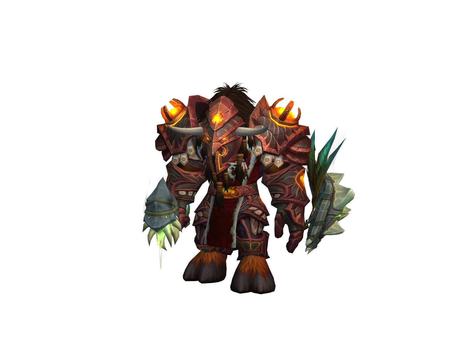 Diossagrado 3D character render