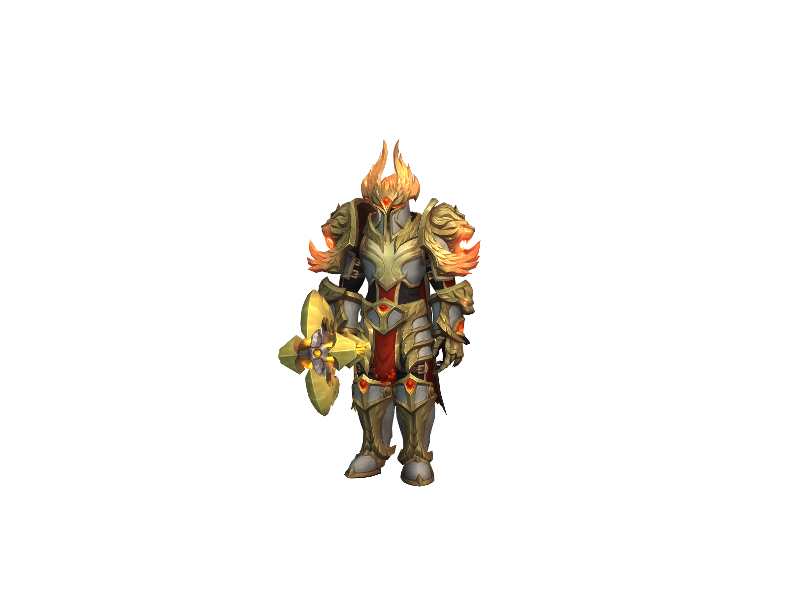 Strongger 3D character render