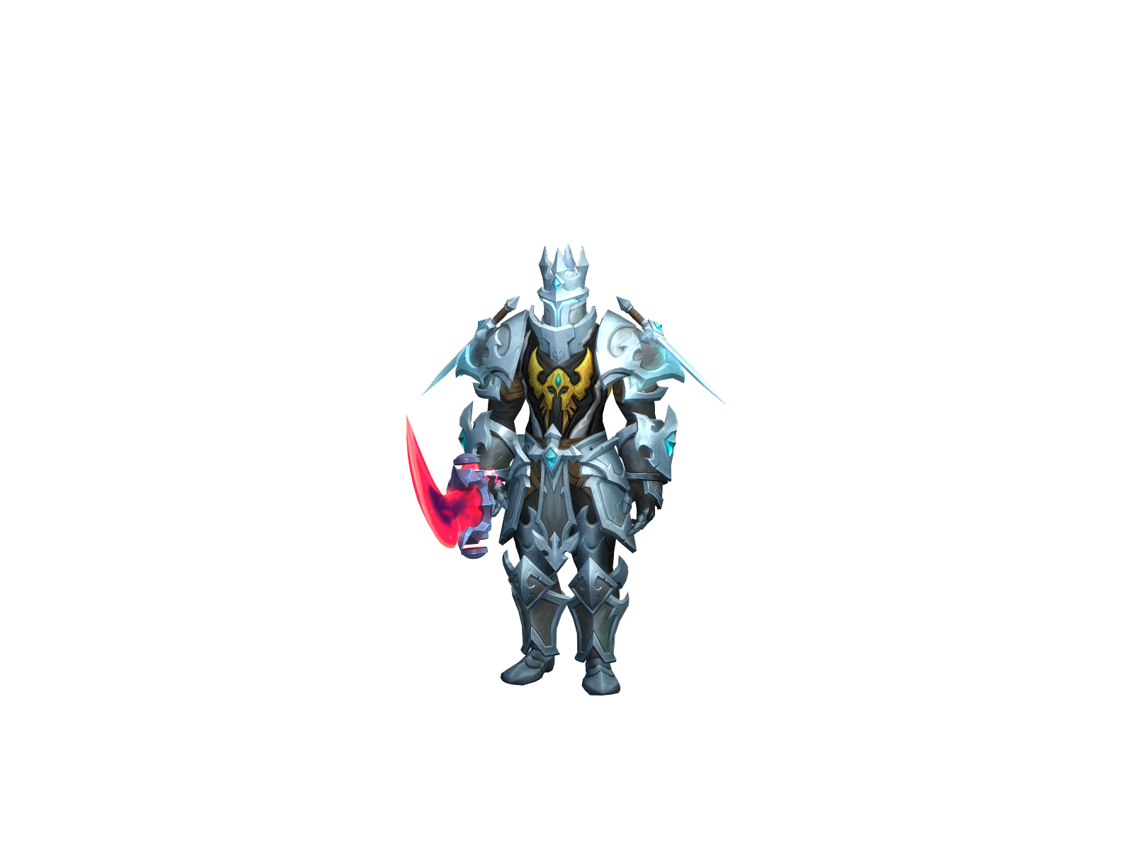 Zàbí 3D character render