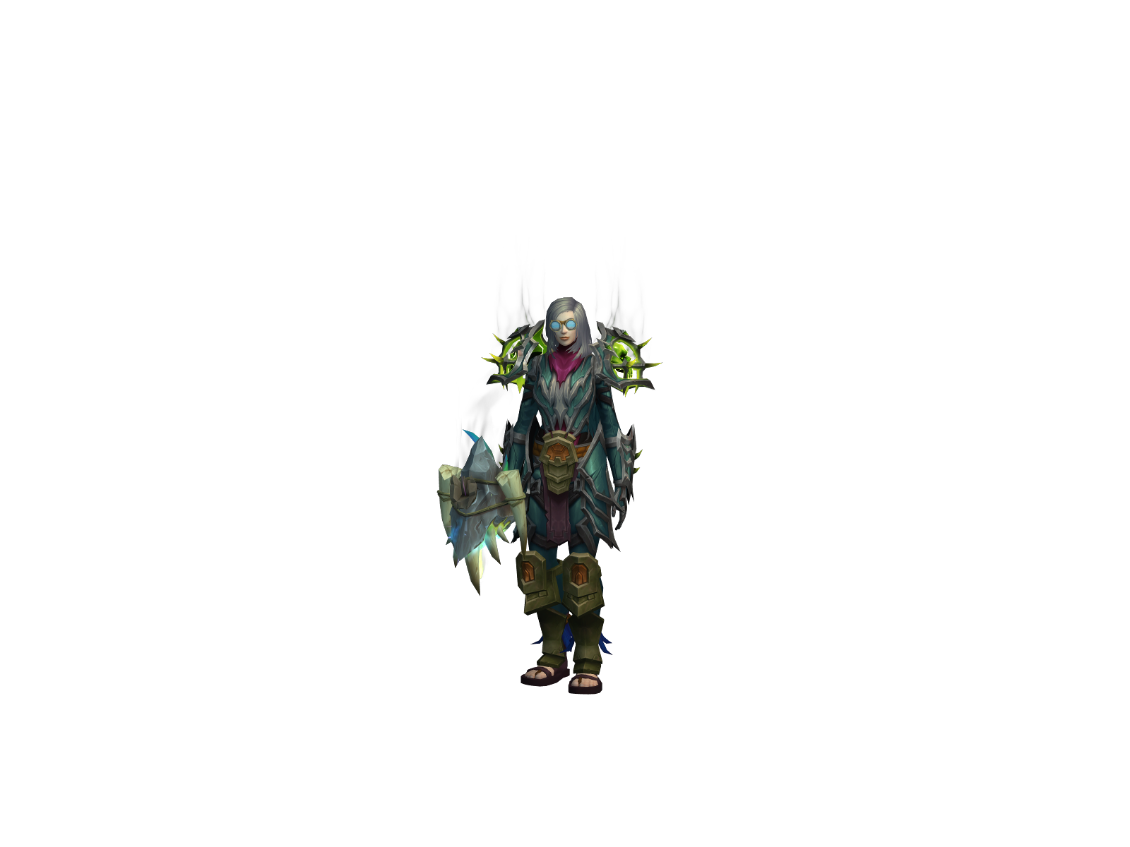 Dkneverdie 3D character render