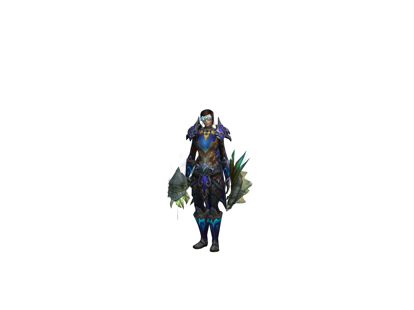 Swkank 3D character render