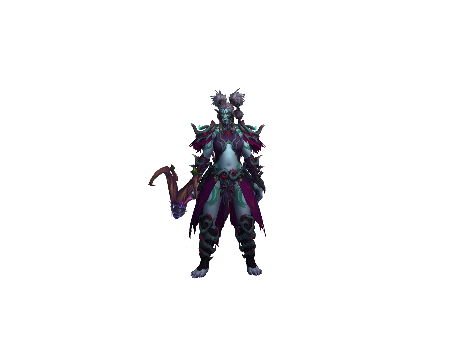 Dufi 3D character render