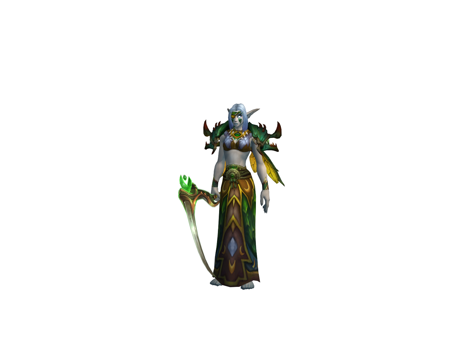 Qø 3D character render