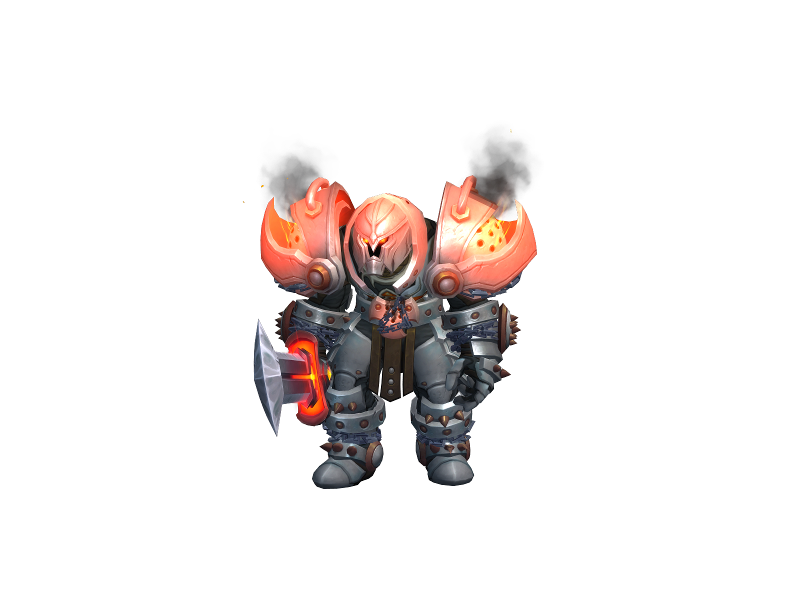 Hugeblasta 3D character render