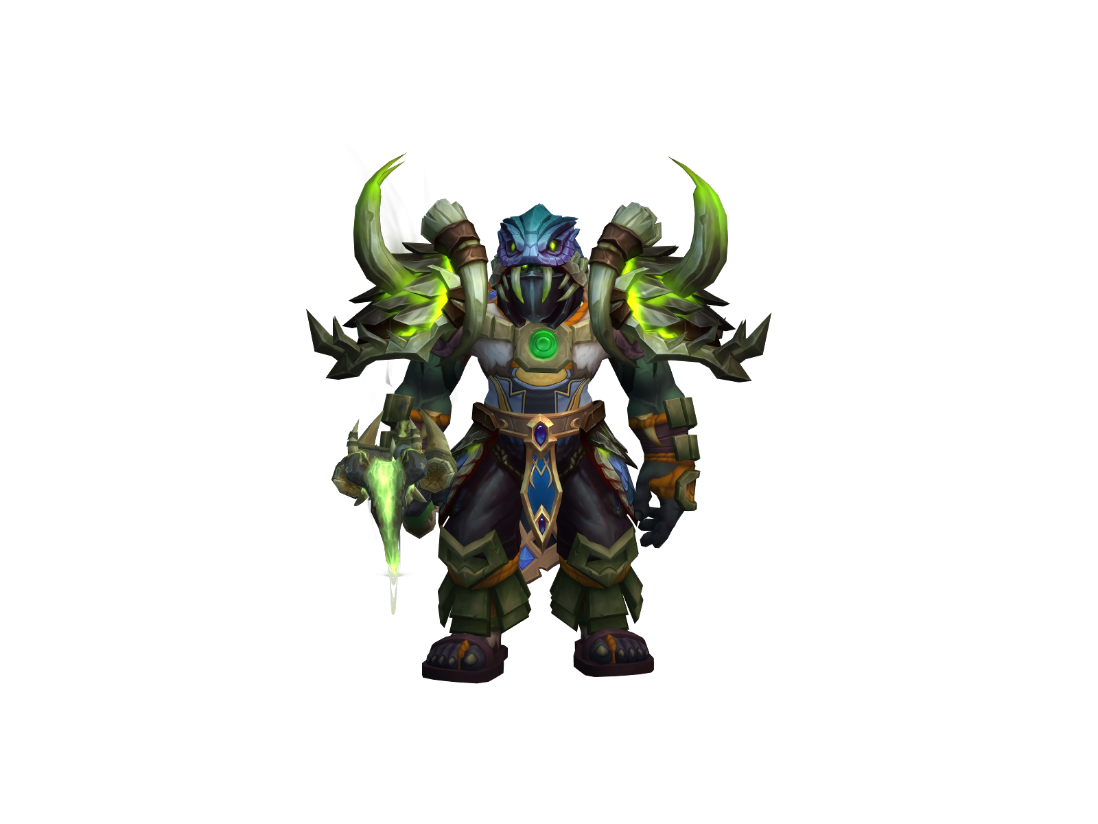 Vermitt 3D character render