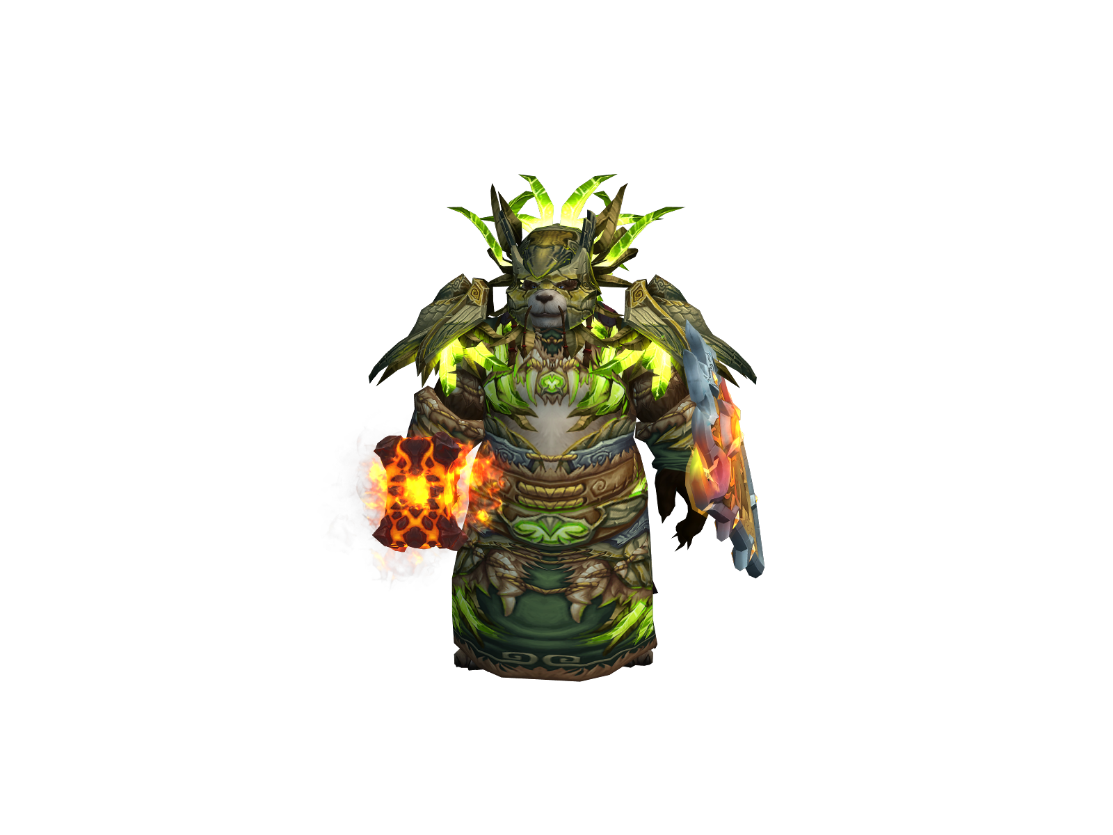 Xamankor 3D character render