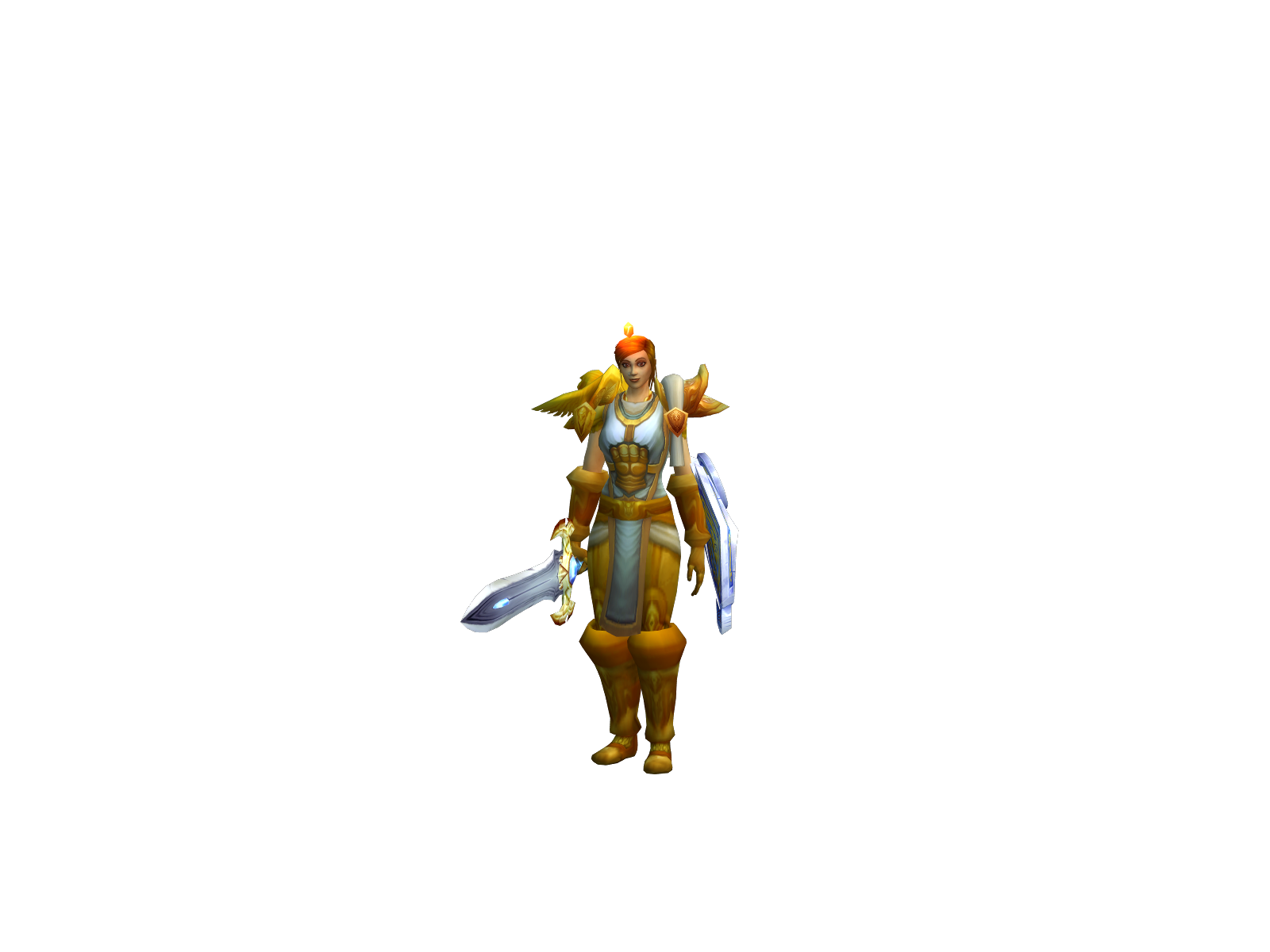 Hílda 3D character render
