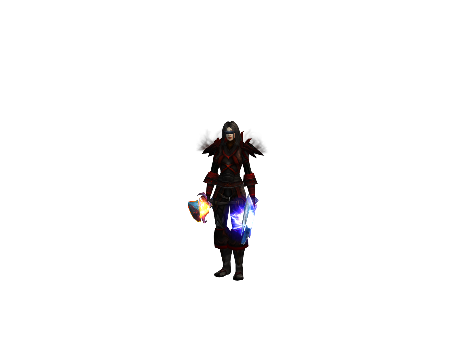 Najka 3D character render
