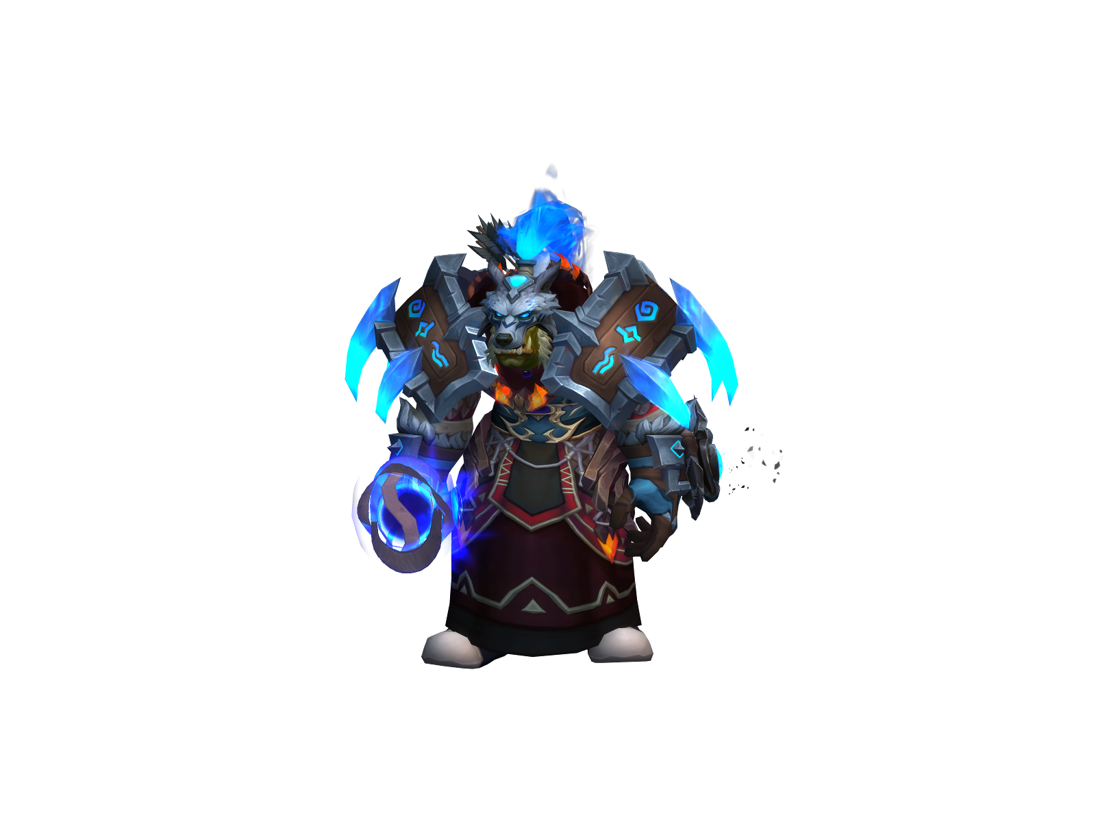 Triskantza 3D character render
