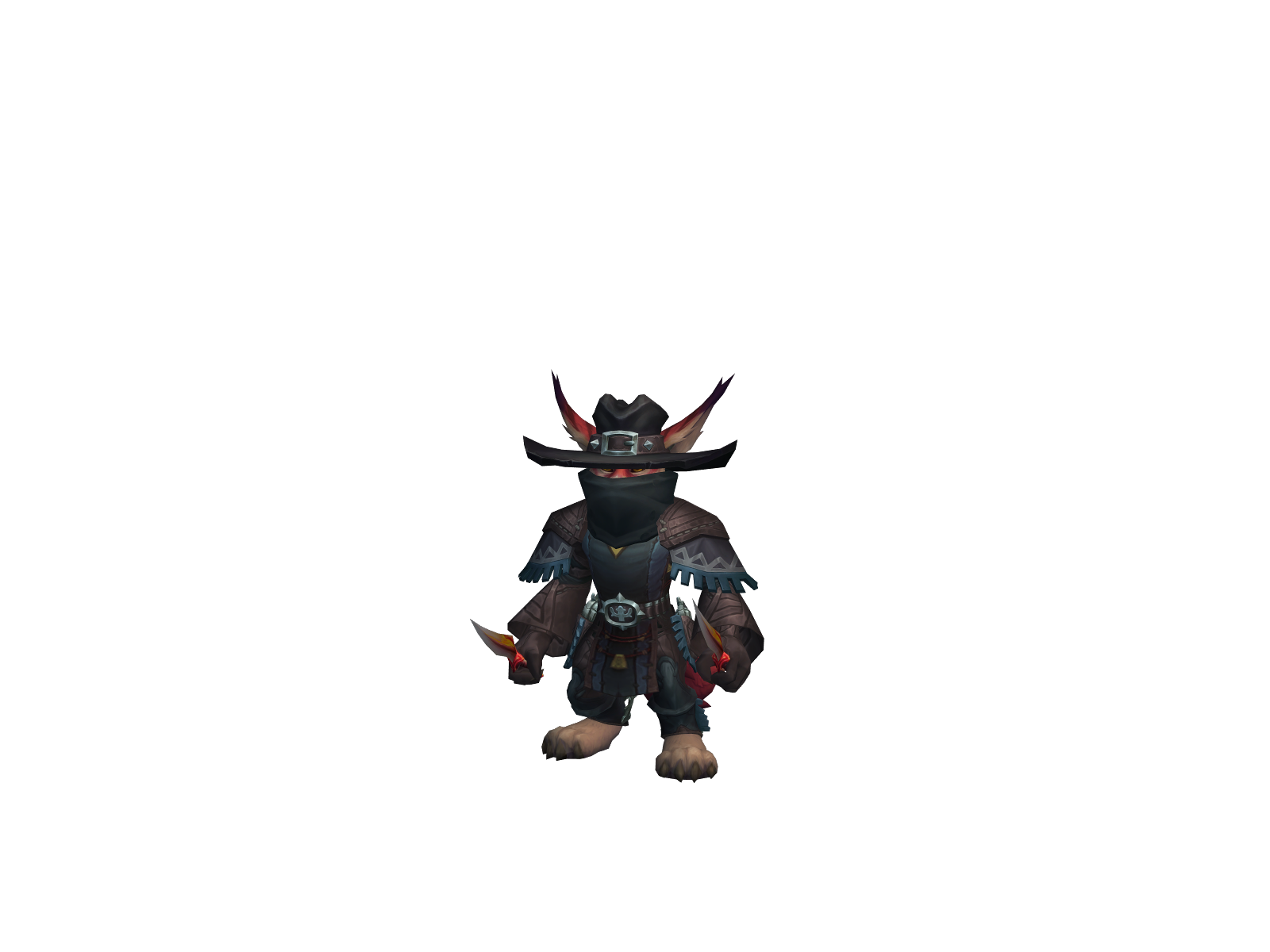 Feneq 3D character render