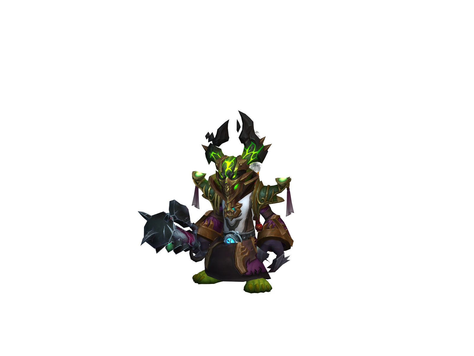 Wachus 3D character render