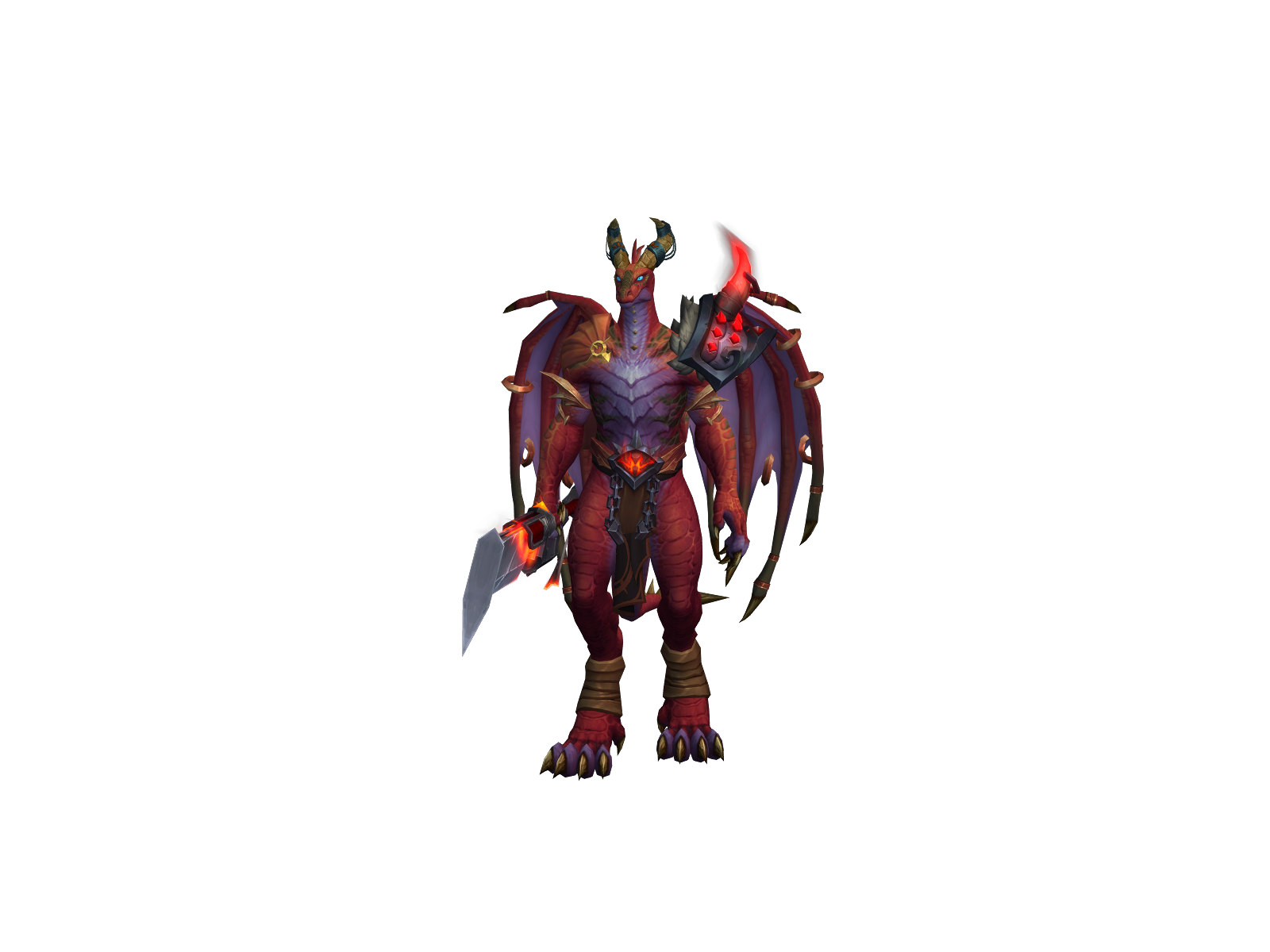 Drârâk 3D character render