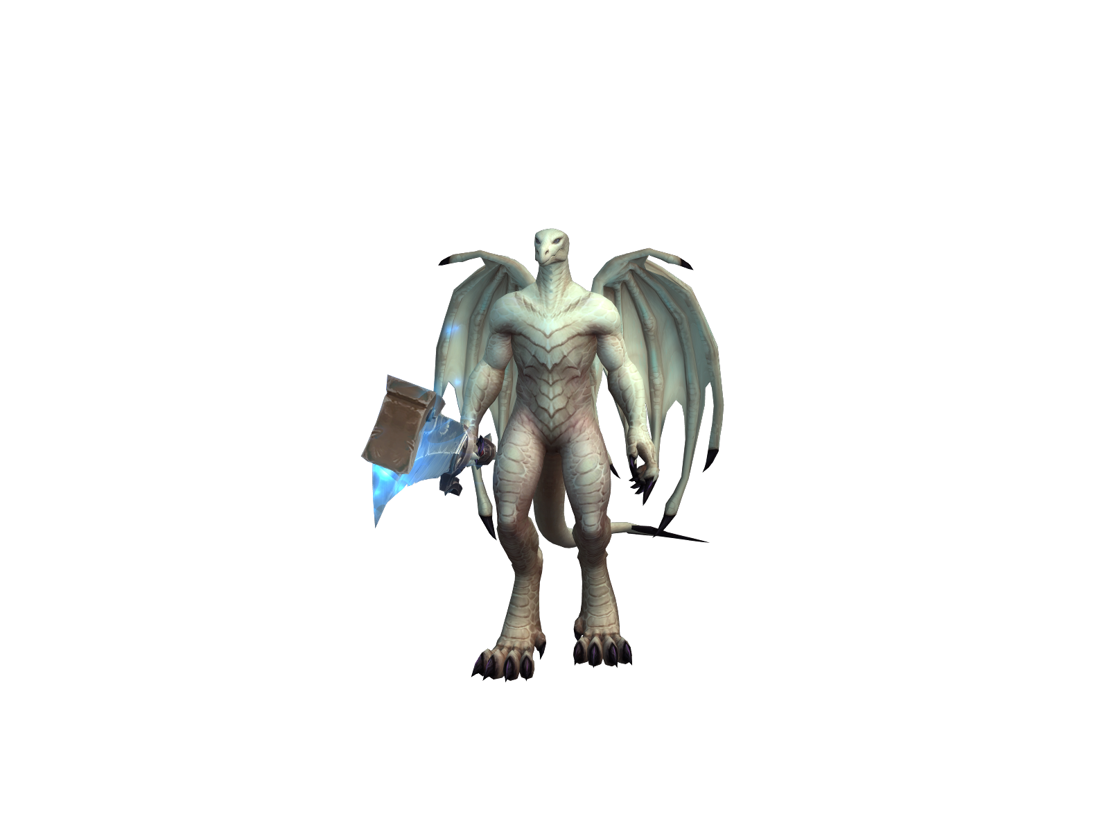 Trouleclos 3D character render