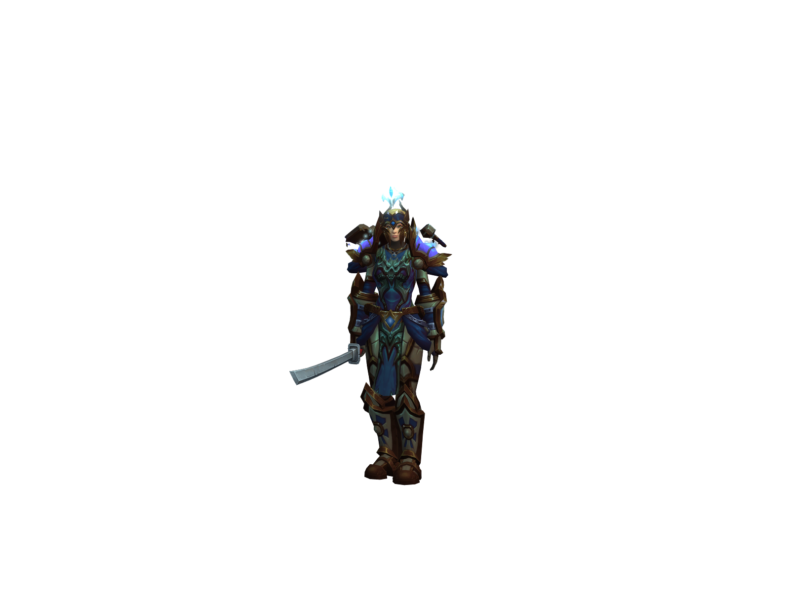 Twothreegoat 3D character render