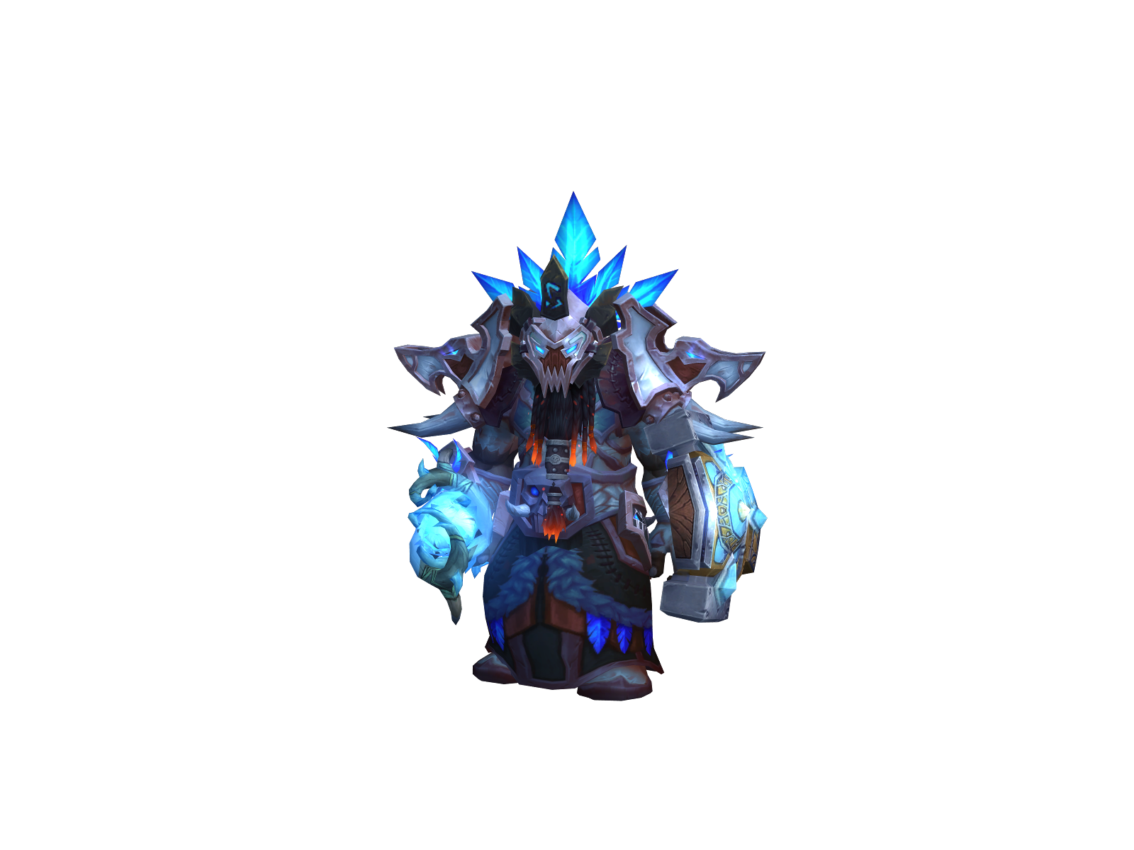 Zdark 3D character render