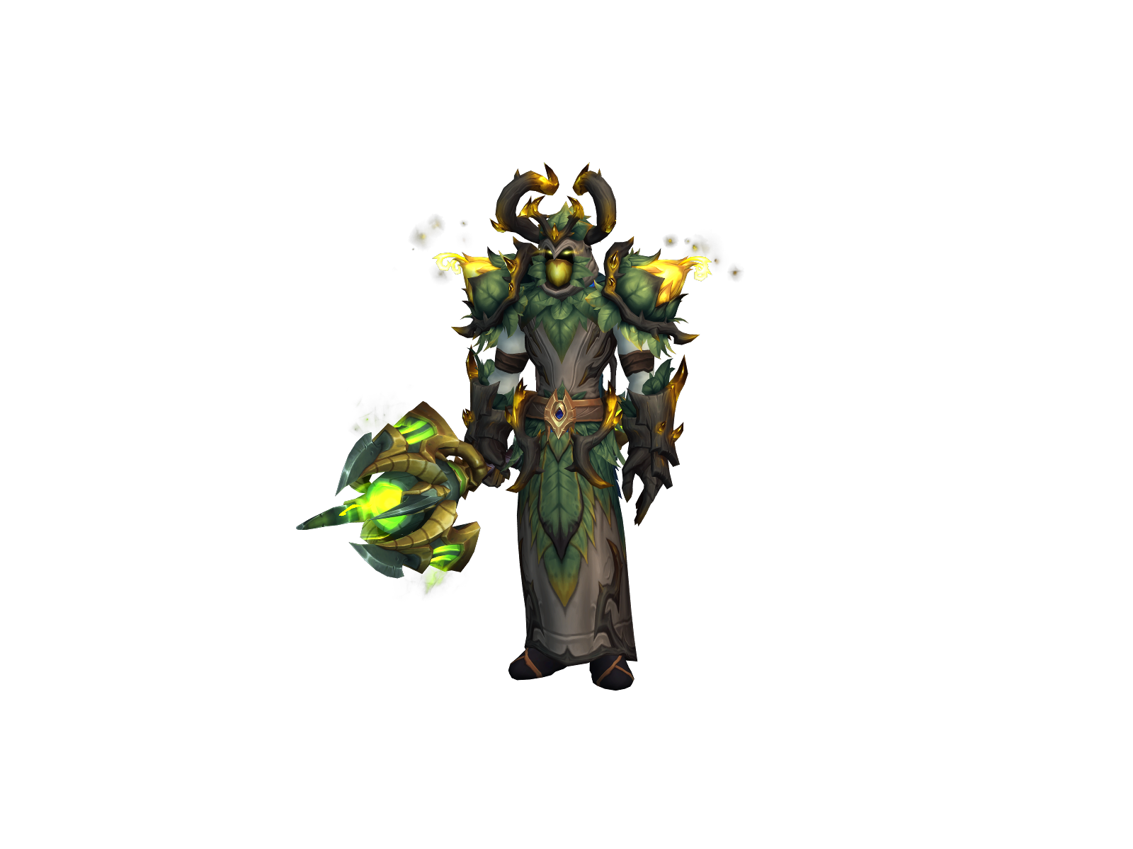 Druidelite 3D character render